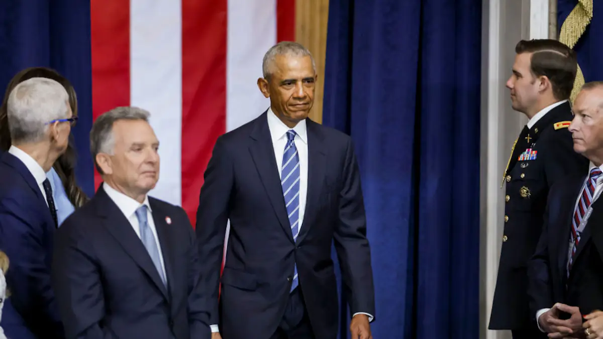 Barack Obama has been slammed over his latest social media post