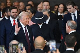 Wild conspiracy theory emerges after Trump is sworn in without placing hand on Bible