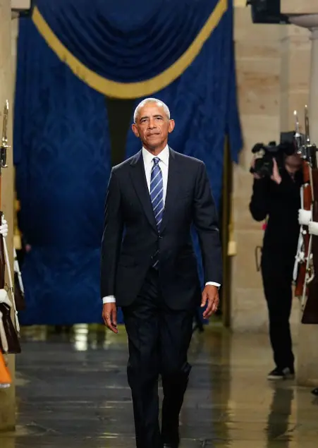 Obama has given his views on the current leadership. Credit: Melina Mara - Pool/Getty 