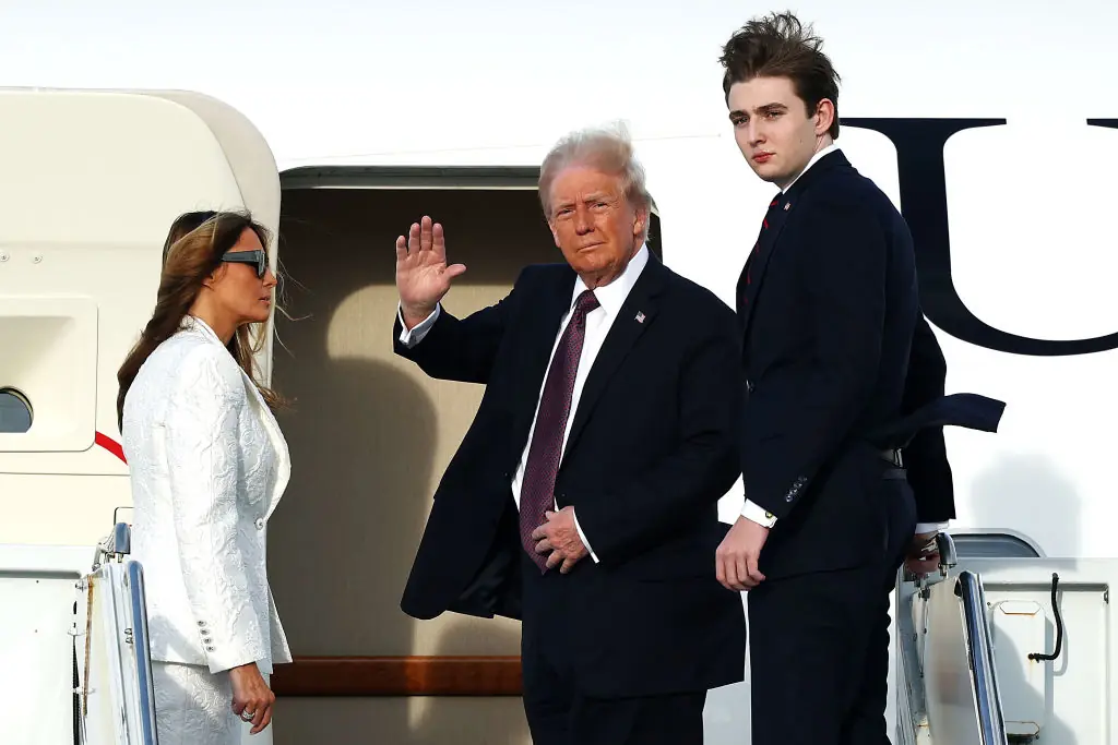 Many people have said President Trump's son, Barron, should join the military. Credit: Michael M. Santiago / Getty