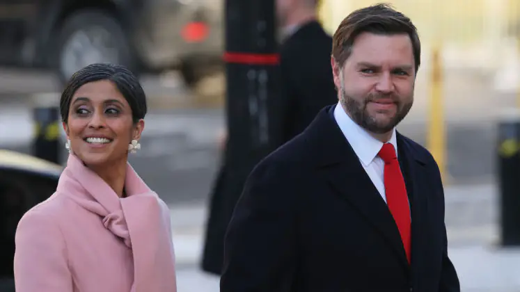 Usha Vance and Vice President J.D. Vance