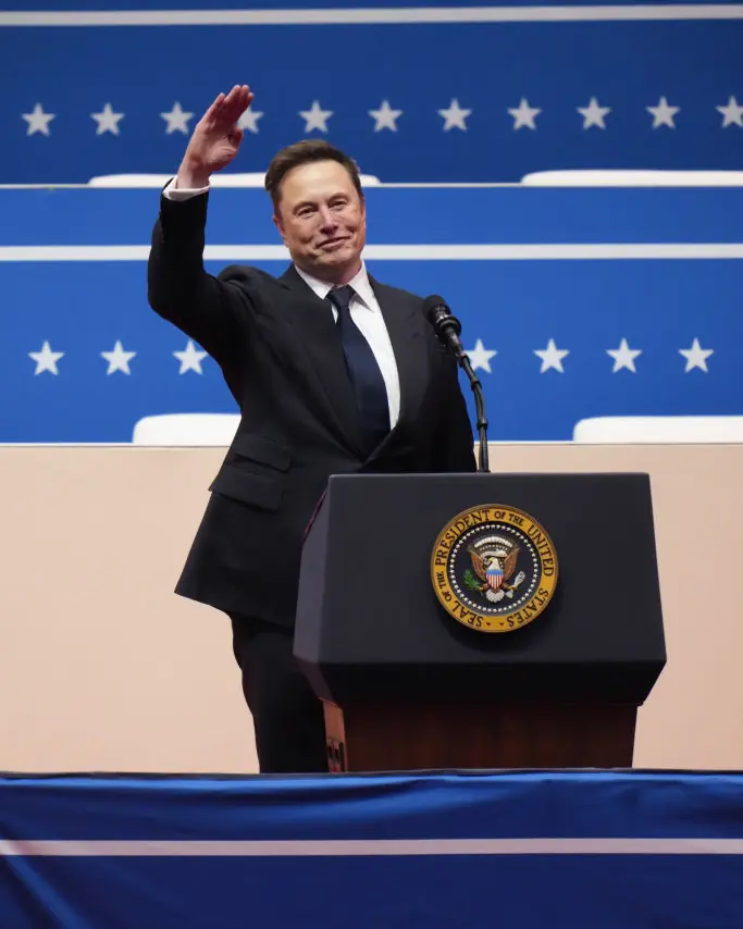 An author and influencer has allegedly claimed to have welcomed Musk's 13th child. Credit: Christopher Furlong / Getty