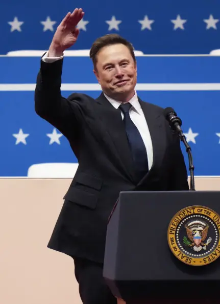 An author and influencer has allegedly claimed to have welcomed Musk's 13th child. Credit: Christopher Furlong / Getty