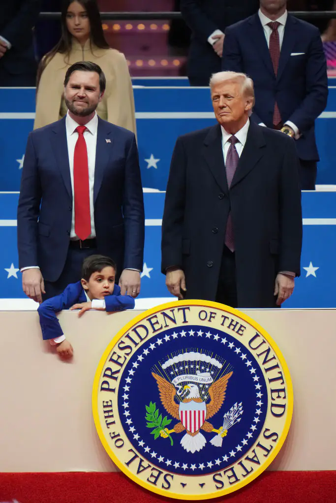 Instagram users noticed that they were automatically following Donald Trump and JD Vance. Credit: Christopher Furlong / Getty