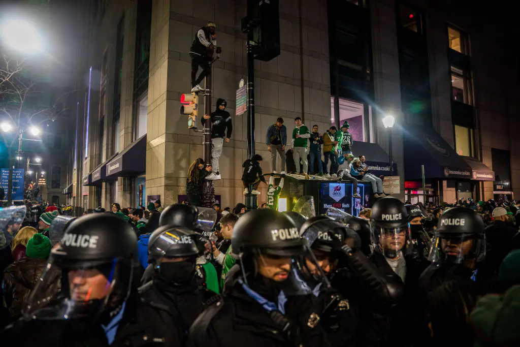 Philadelphia Eagles fan, 18, tragically dies after falling from light pole amid Championship celebration