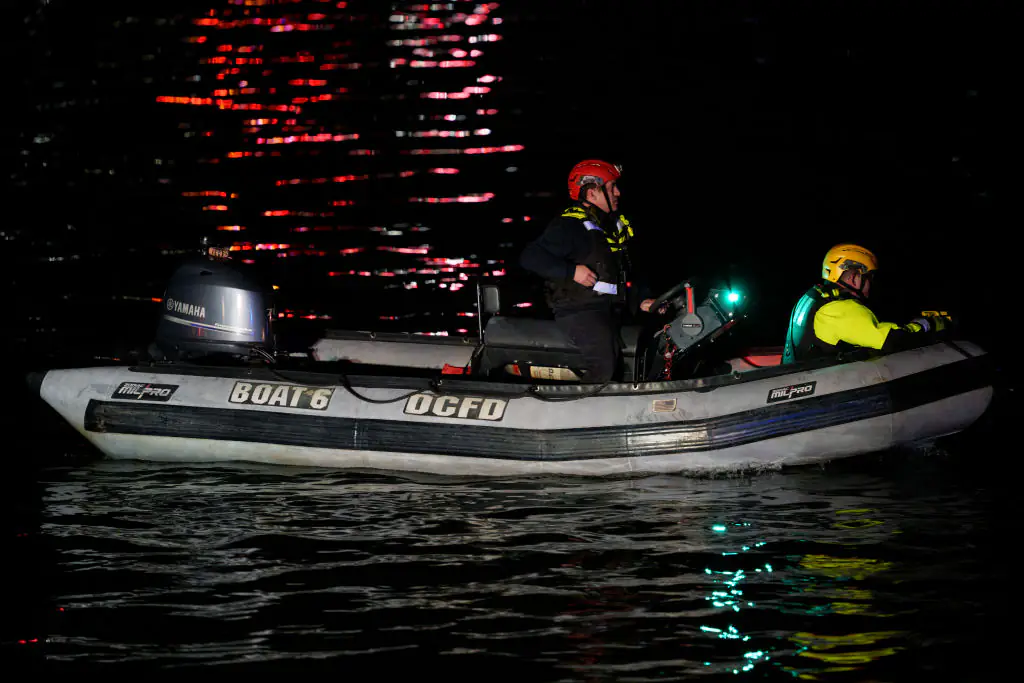 Rescue and recovery teams had faced very harsh conditions. Credit: Andrew Harnik/Getty Images