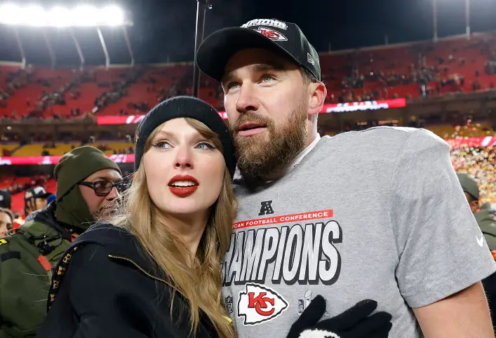 Fans of Taylor Swift and Travis Kelce are convinced pair are secretly married after spotting leaked photo