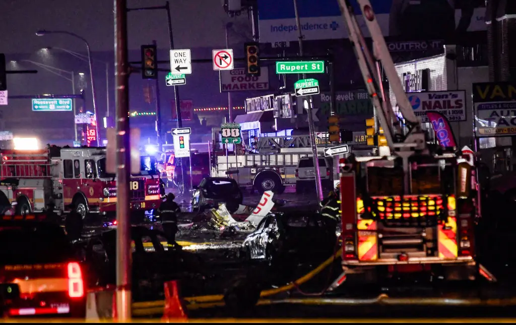 The air ambulance had been headed to Mexico to return a child home after she'd had life-saving treatment in the US. Credit: Matthew Hatcher/Getty Images