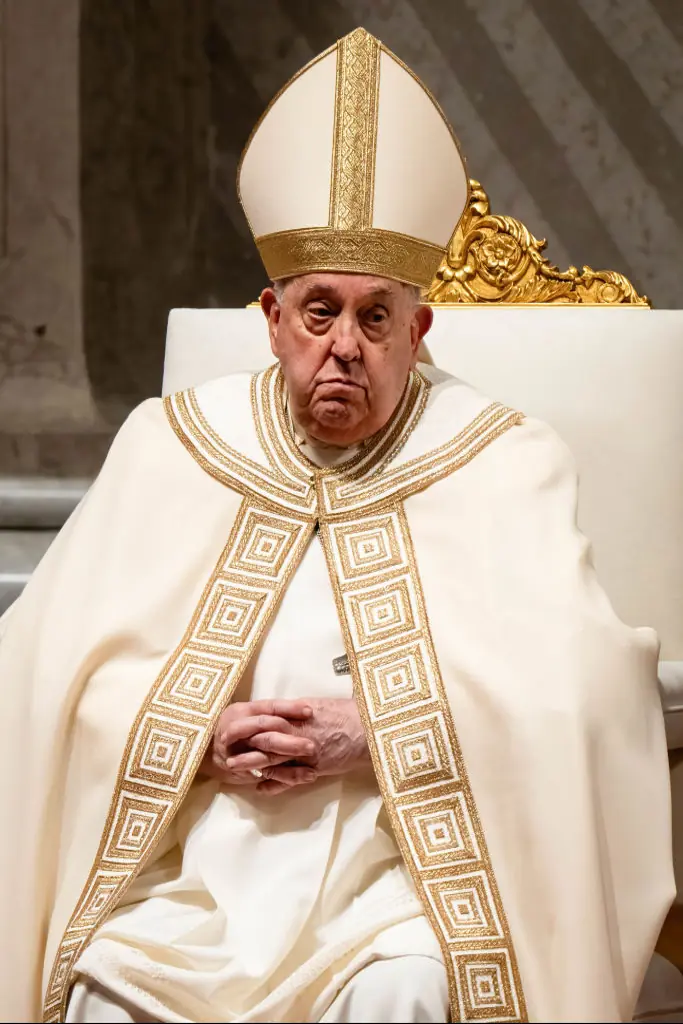 The 88-year-old pontiff remains in hospital. Credit: Stefano Costantino/SOPA Images/LightRocket via Getty Images