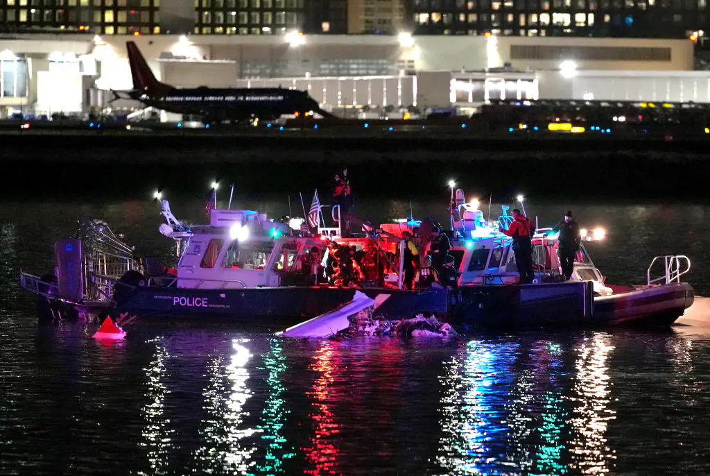 American Airlines 5342 search 'switching from a rescue operation to a recovery operation', fire chief declares