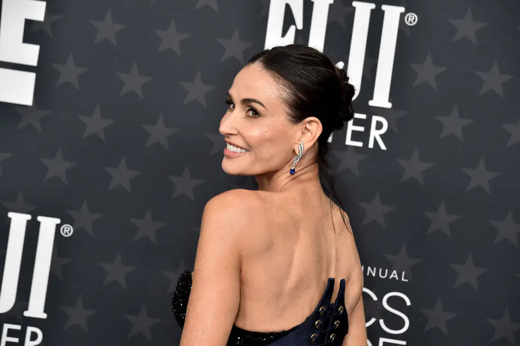 Moore is hoping to also win big at the Oscars. Credit: Gregg DeGuire/WWD via Getty Images