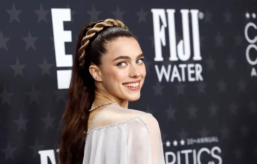 Fans slam 'painfully awkward' question Margaret Qualley was asked about Taylor Swift