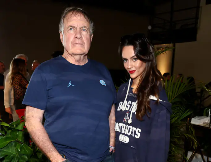 Bill Belichick, 73, is interrupted by girlfriend Jordon Hudson, 24, as she shuts down relationship question in interview