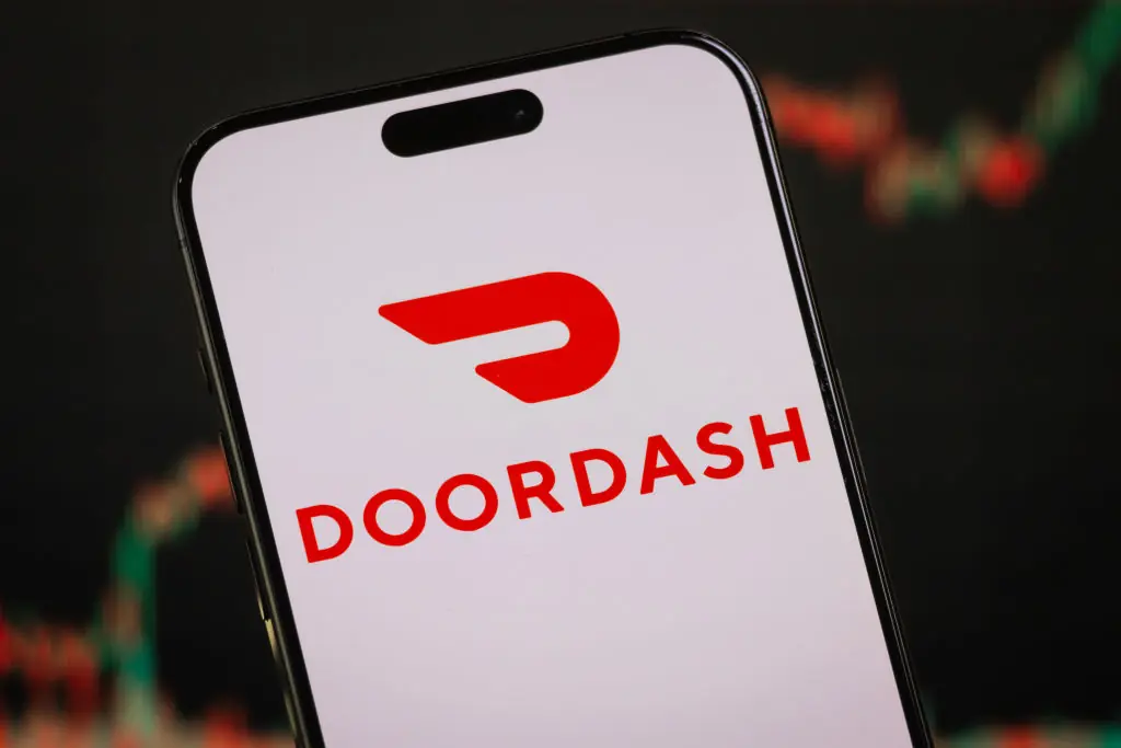 The DoorDash driver had reported the incident to police herself. Credit: Cheng Xin/Getty Images