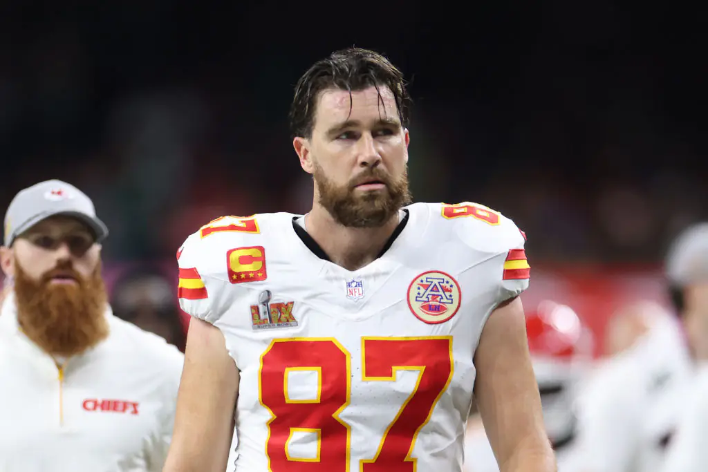 Fans are speculating on Kelce's future. Credit: Jamie Squire / Getty