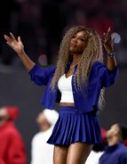 Kendrick Lamar brings out Drake's ex, Serena Williams, during Halftime Show performance
