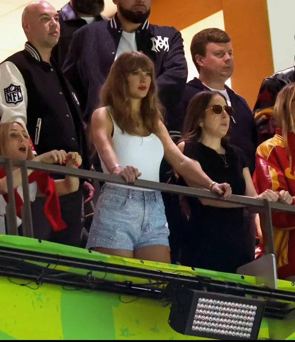 Taylor Swift was savagely booed as she watched the Chiefs vs the Eagles at the Super Bowl. Credit: Gregory Shamus/Getty Images