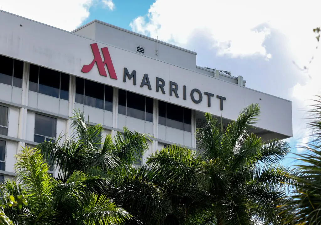 Marriott and Sonder guests were ordered to vacate, some mid-stay, as staff learned they had lost their jobs the same day. Credit: Joe Raedle / Getty