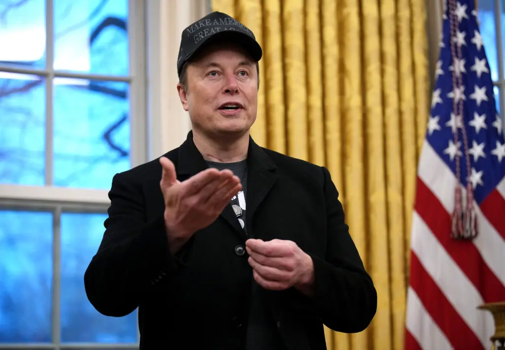If true, the baby would be Musk's 13th chid. Credit: Andrew Harnik / Getty