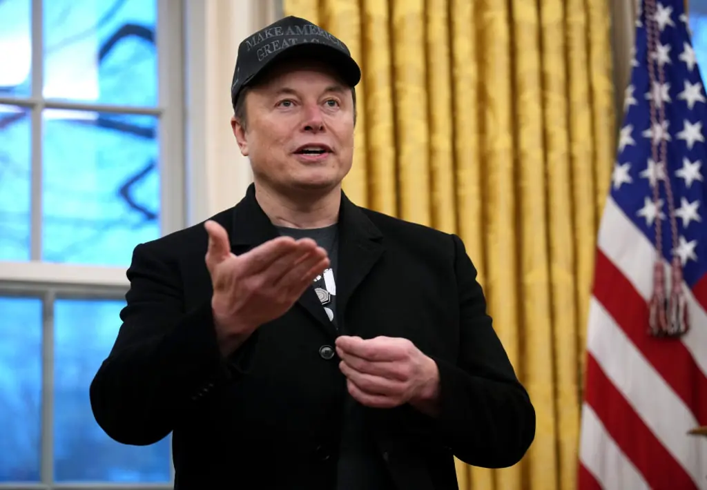 If true, the baby would be Musk's 13th chid. Credit: Andrew Harnik / Getty