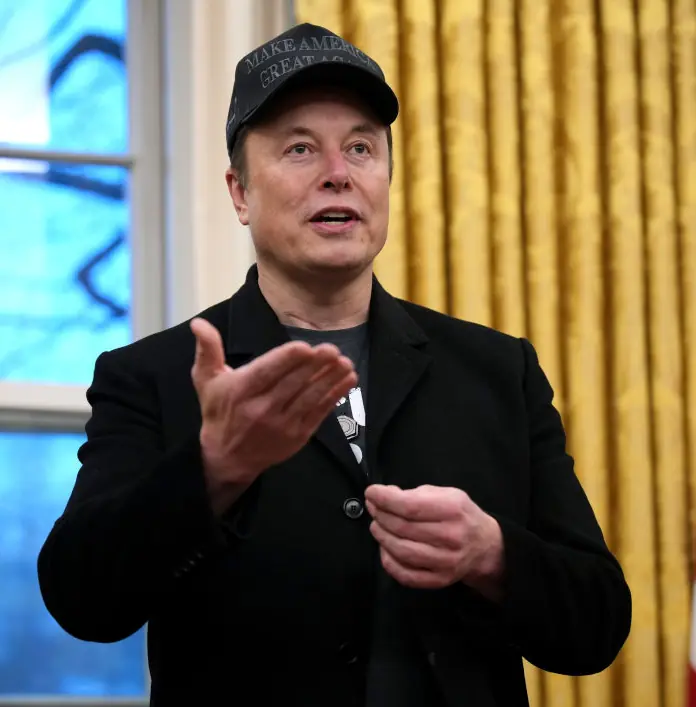 If true, the baby would be Musk's 13th chid. Credit: Andrew Harnik / Getty