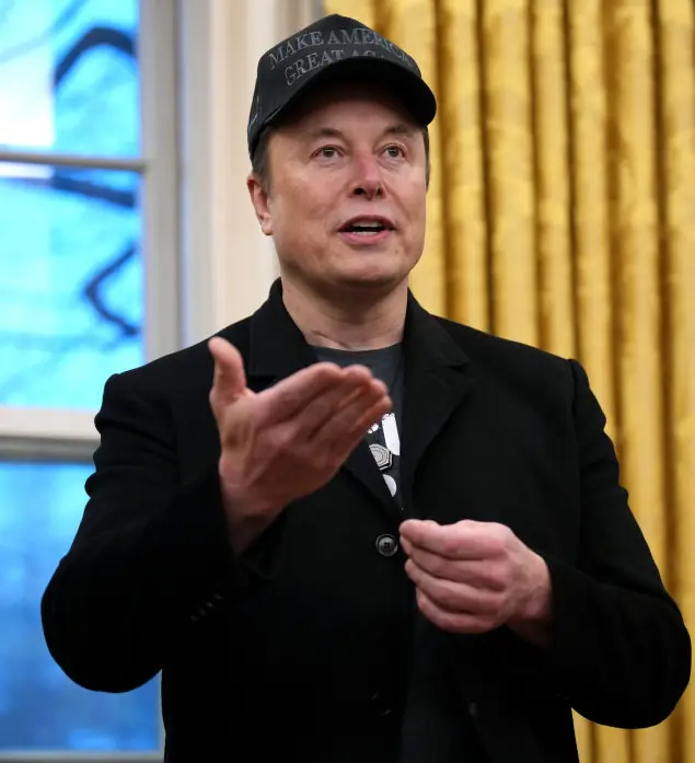 If true, the baby would be Musk's 13th chid. Credit: Andrew Harnik / Getty
