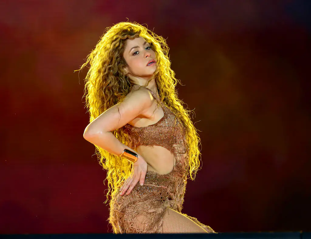 Shakira revealed she'd been hospitalized for abdominal issues. Credit: Kevin Mazur/Getty Images for Live Nation