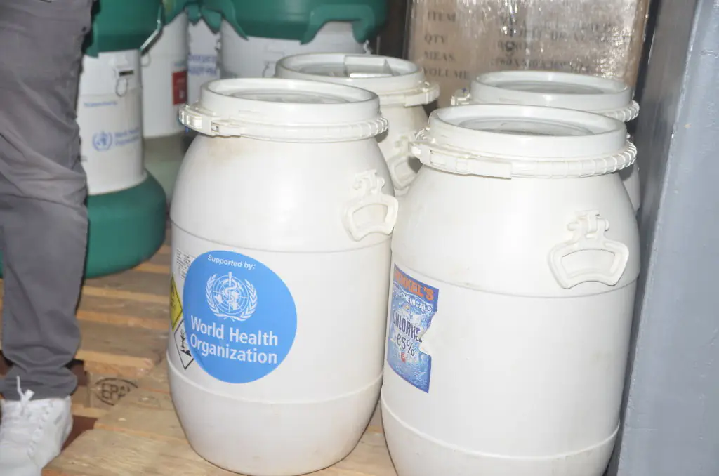 The World Health Organization declared an 