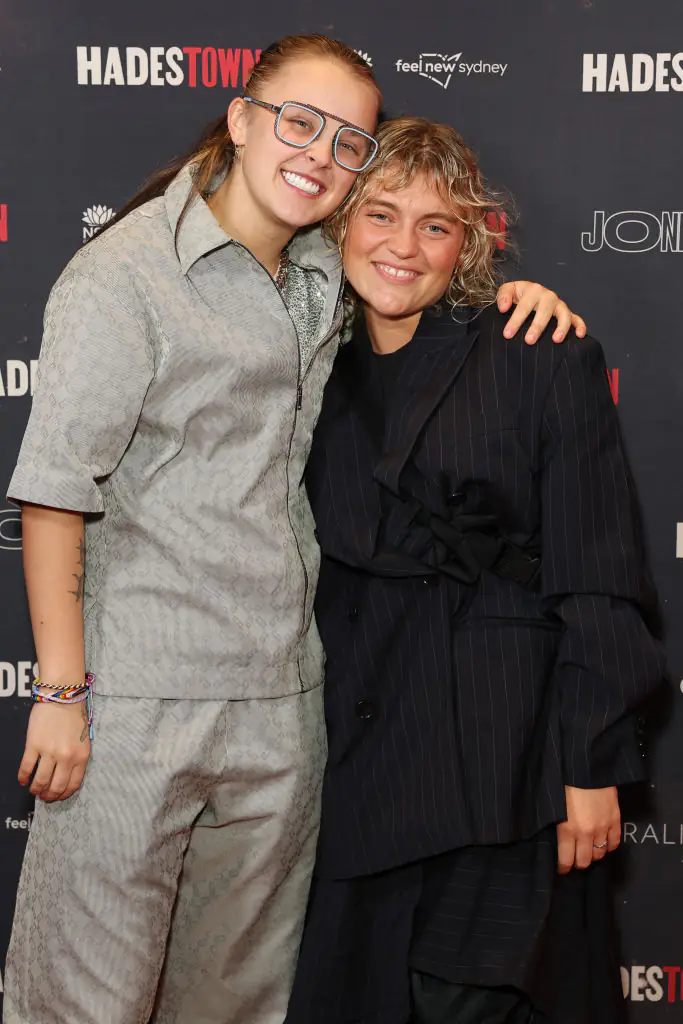 JoJo Siwa's partner, Kath Ebbs, has called out Mickey Rouke. Credit: Don Arnold / Getty