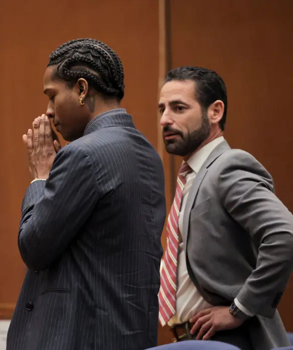 A$AP Rocky delivers six-word message to the jury as he’s found not guilty in assault trial - Article Image 2