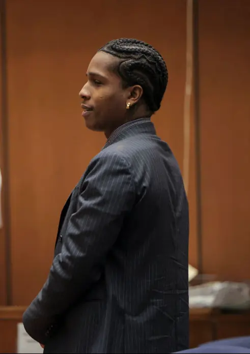 A$AP Rocky delivers six-word message to the jury as he’s found not guilty in assault trial - Article Image 1