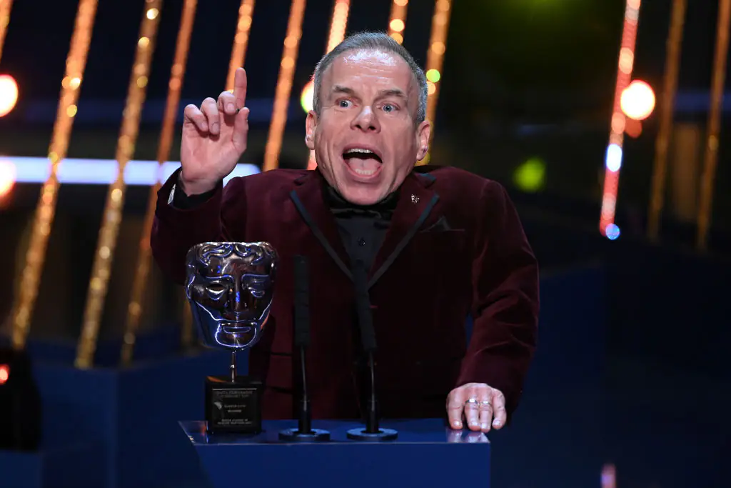 Warwick Davis during the 2025 Baftas. Credit: Stuart Wilson/BAFTA / Getty