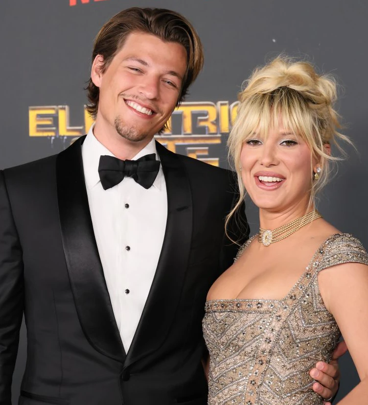 Jake Bongiovi and Millie Bobby Brown attend the world premiere of Netflix's The Electric State. Credit: JB Lacroix / Getty