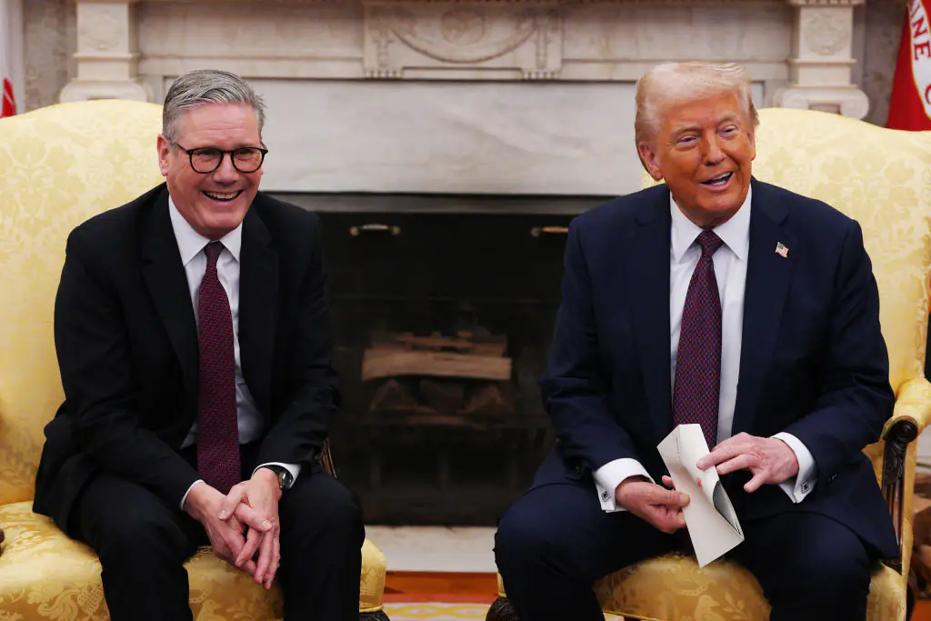 Trump has shared that a deal has been struck between the UK and US. Credit: Carl Court - Pool/Getty Images