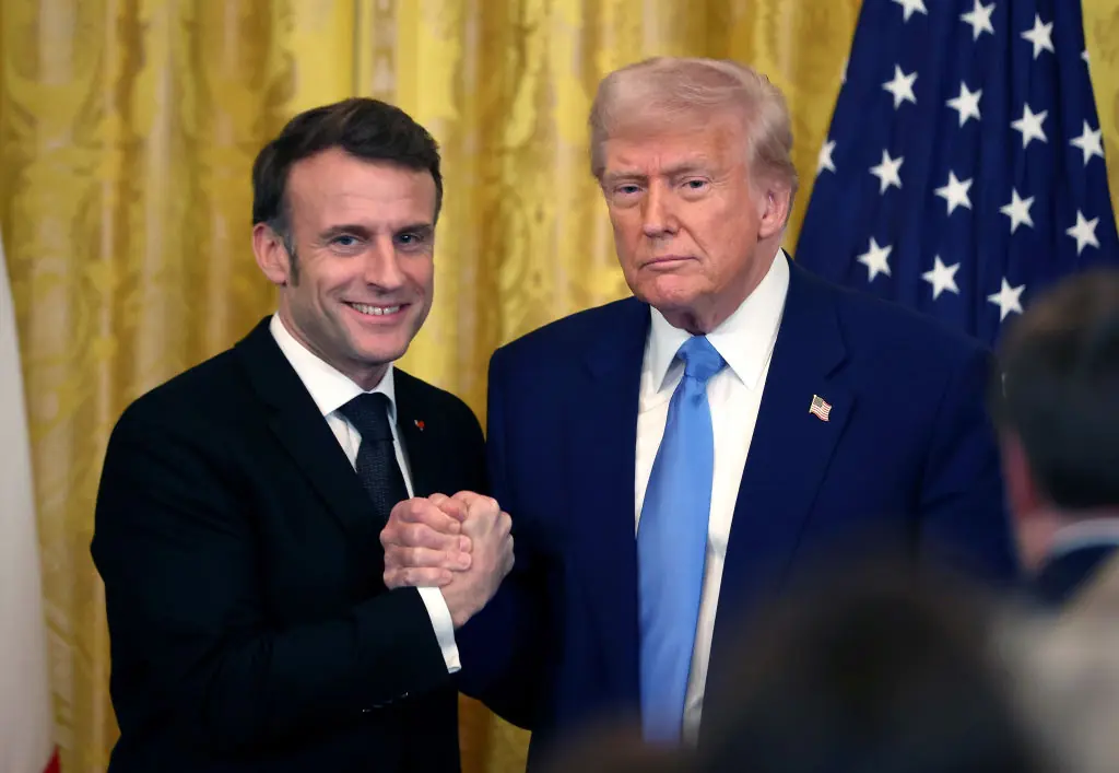 Raphaël Glucksmann's demand could strain the relationship between President Donald Trump and French President Emmanuel Macron. Credit: Tasos Katopodis / Getty