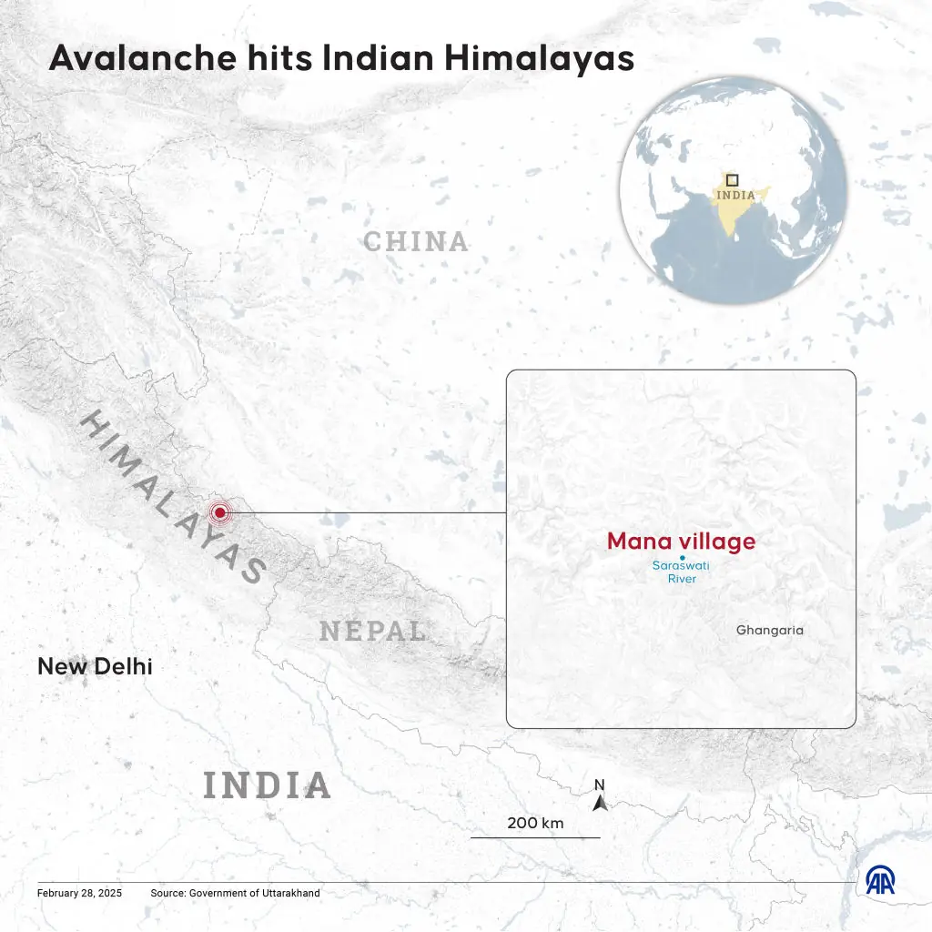 Four people have been confirmed dead. Credit: Mehmet Yaren Bozgun/Anadolu via Getty Images