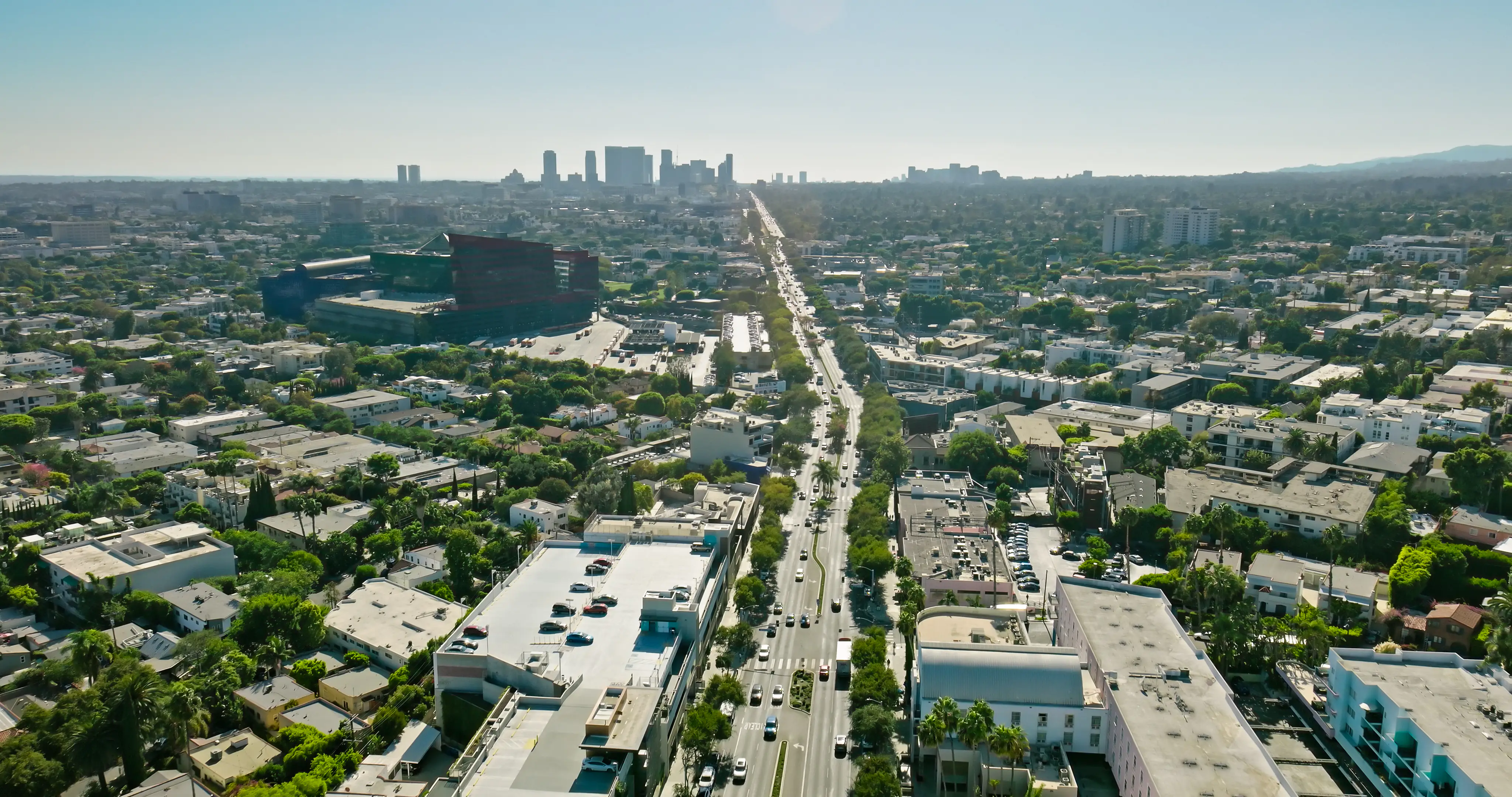 Several people critically injured after car reportedly drives into crowd in LA