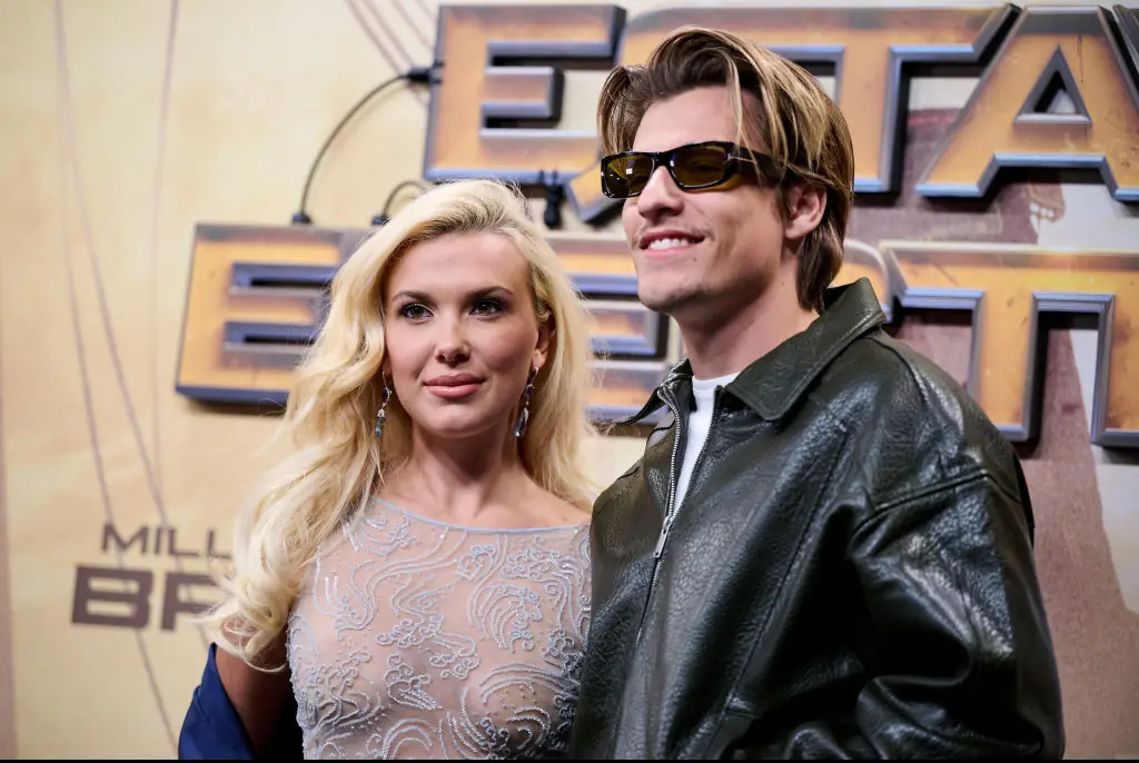 Millie Bobby Brown and Jake Bongiovi. Credit: Borja B. Hojas / Getty