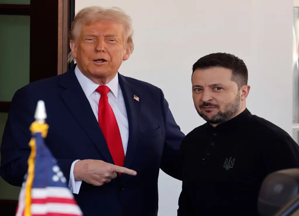 Zelenskyy could also be in the meeting. Credit: Chip Somodevilla / Getty