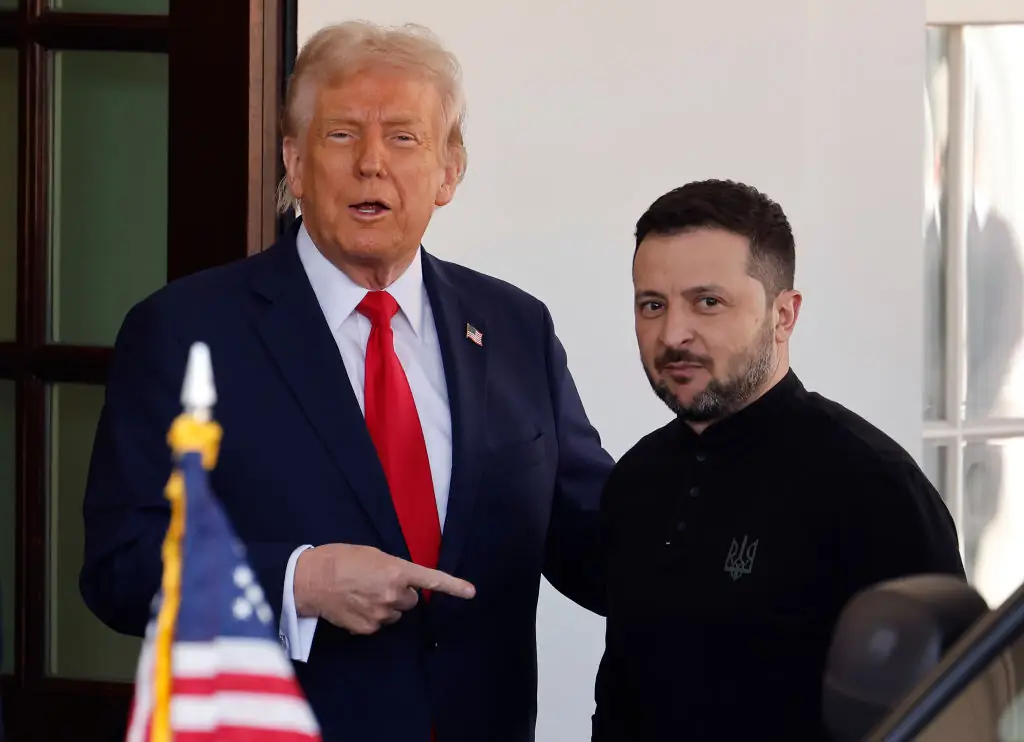 Zelenskyy has called for more military aid from allies. Credit: Chip Somodevilla / Getty