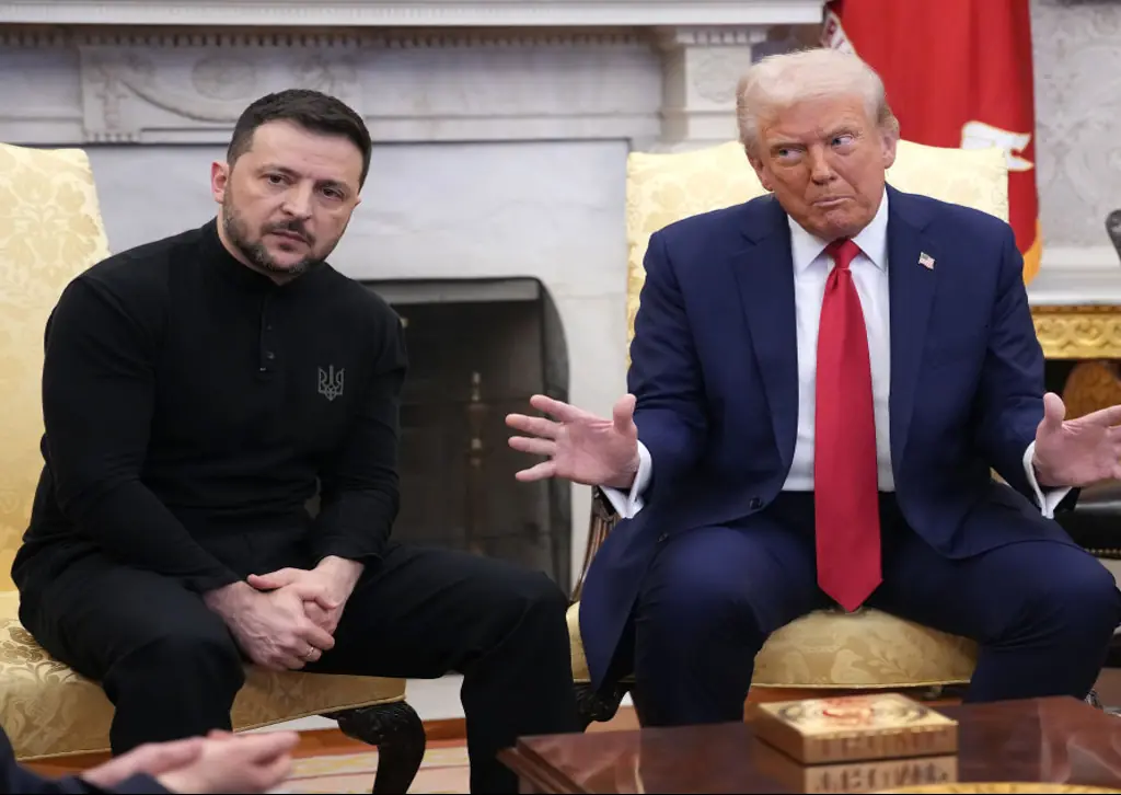 Trump and Zelenskyy are failing to see eye-to-eye. Credit: Andrew Harnik / Getty