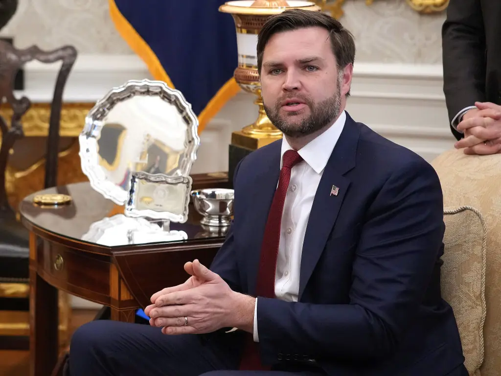 Vice President JD Vance is being mocked over 'embarrassing' comment he made during heated Zelenskyy debate