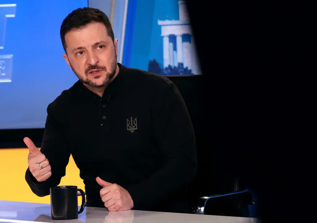 President Zelenskyy shared his statement on X. Credit: Win McNamee/Getty Images
