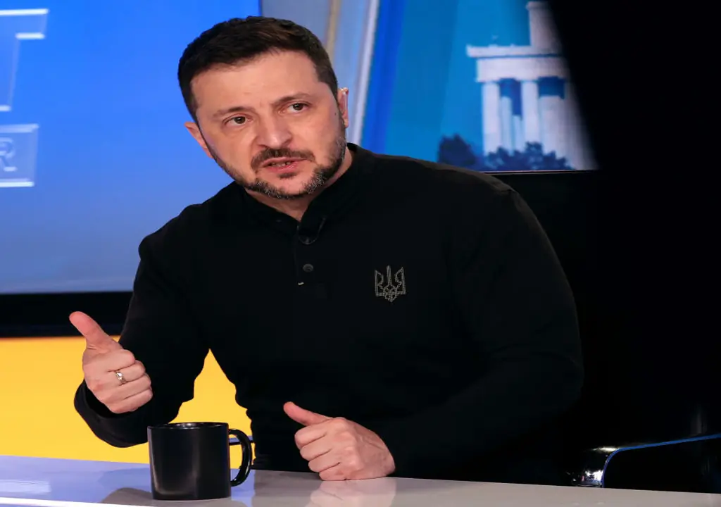 President Zelenskyy says he's 