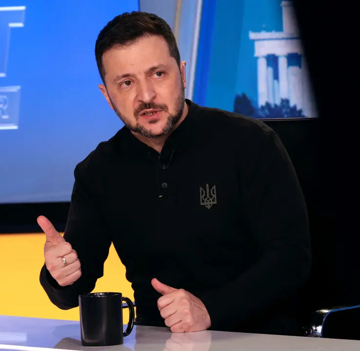 President Zelenskyy shared his statement on X. Credit: Win McNamee/Getty Images