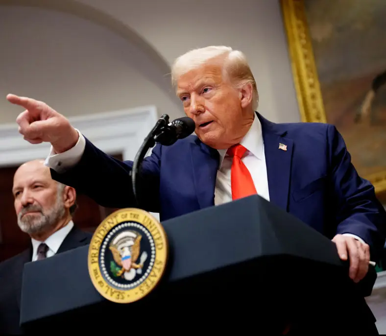 President Trump has announced even more increased tariffs for Canada. Credit: Andrew Harnik/Getty Images