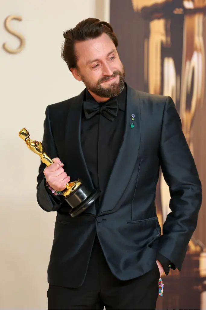 Kieran Culkin has won an Oscar! Credit: Mike Coppola / Getty