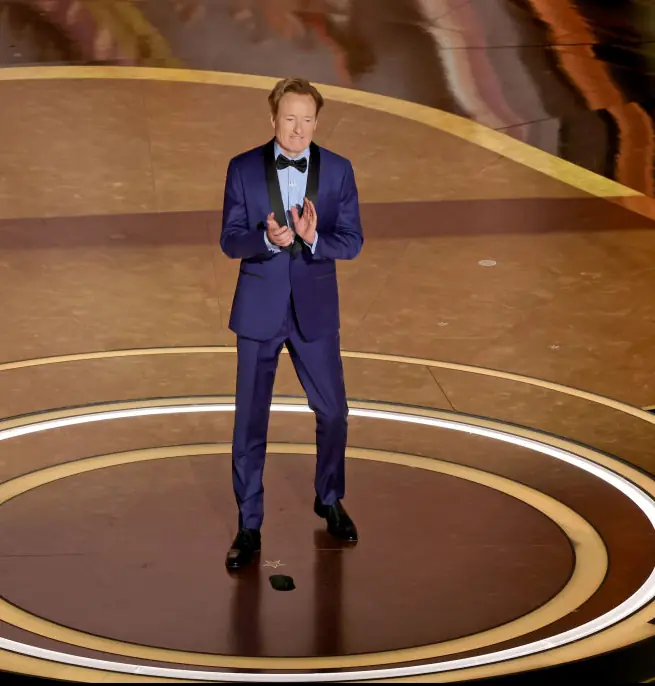 Conan O'Brien is hosting his first Oscars. Credit:  Kevin Winter/Getty Image