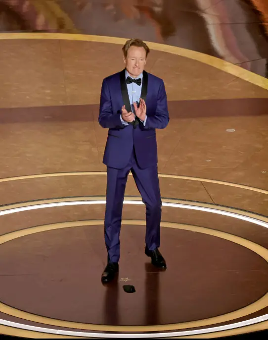 Conan O'Brien is hosting his first Oscars. Credit:  Kevin Winter/Getty Image
