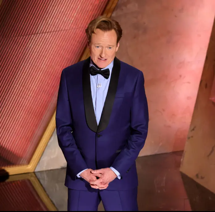 Conan O'Brien hosted his first Oscars. Credit: Kevin Winter/Getty Images